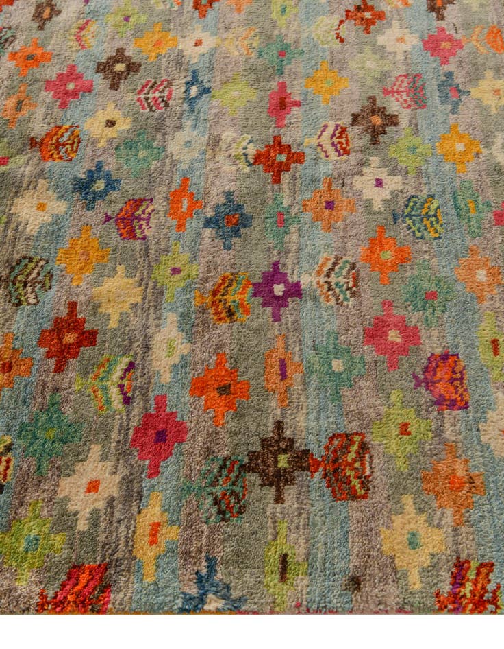 Detail image of 4' 4 x 6' 2 Hand Knotted Balouch Wool Rug