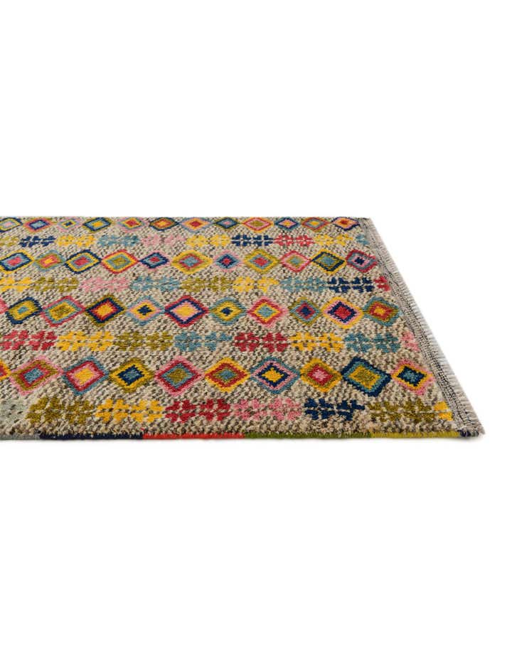 2' 7 x 4' Hand Knotted Balouch Wool Rug