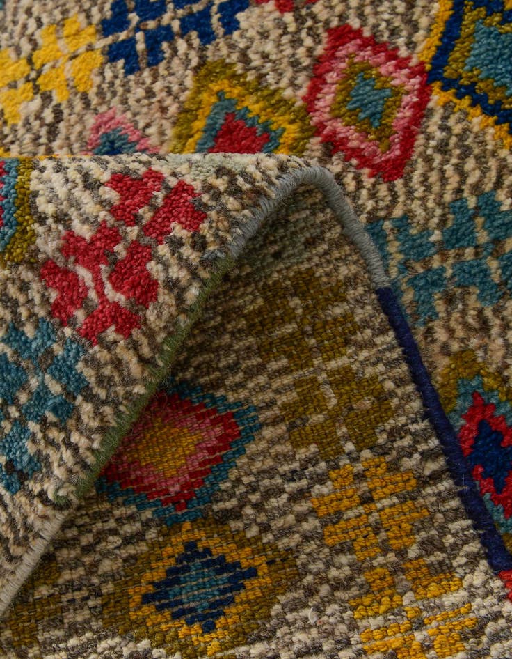 Detail image of 2' 7 x 4' Hand Knotted Balouch Wool Rug