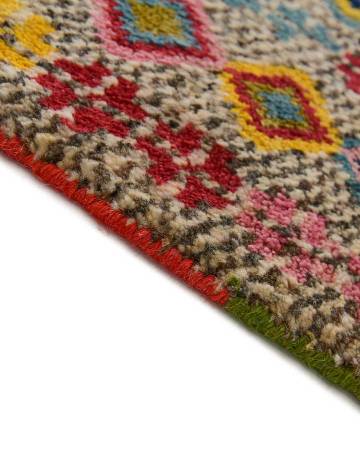 2' 7 x 4' Hand Knotted Balouch Wool Rug