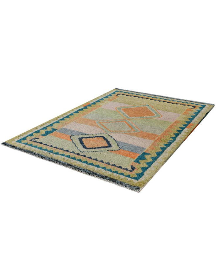 Detail image of 2' 8 x 4' Hand Woven Balouch Wool Rug