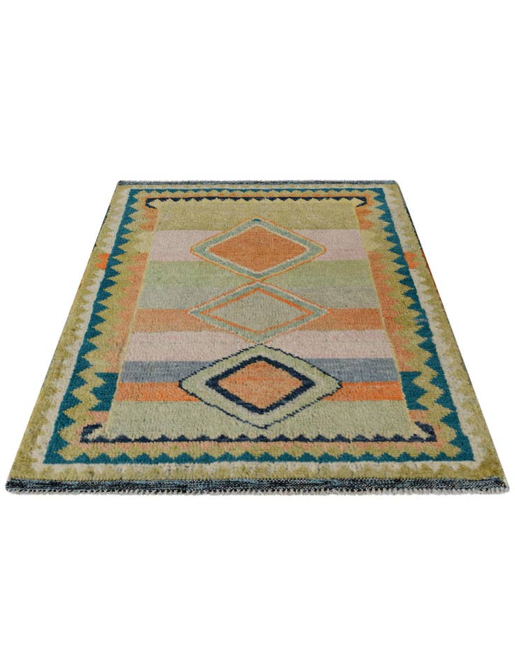 Detail image of 2' 8 x 4' Hand Woven Balouch Wool Rug