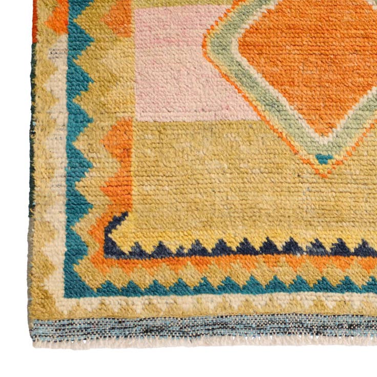 Detail image of 2' 8 x 4' Hand Woven Balouch Wool Rug