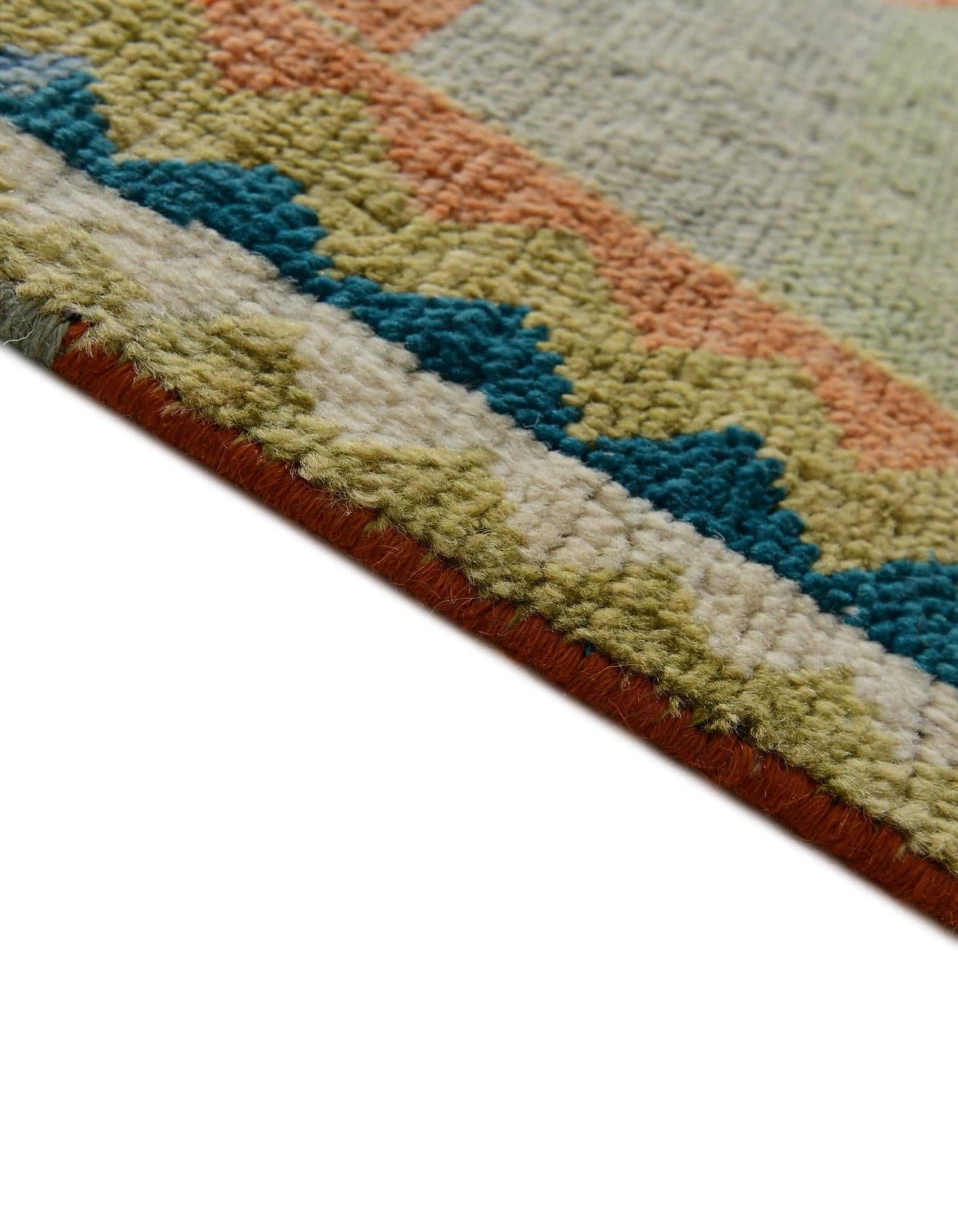 2' 8 x 4' Hand Woven Balouch Wool Rug