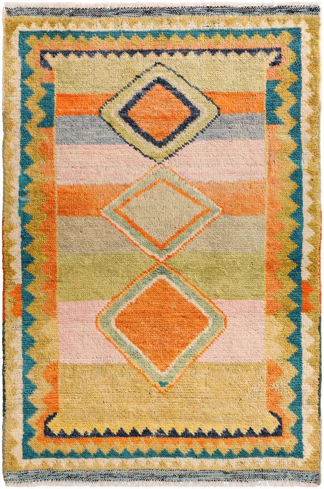 2' 8 x 4' Hand Woven Balouch Wool Rug