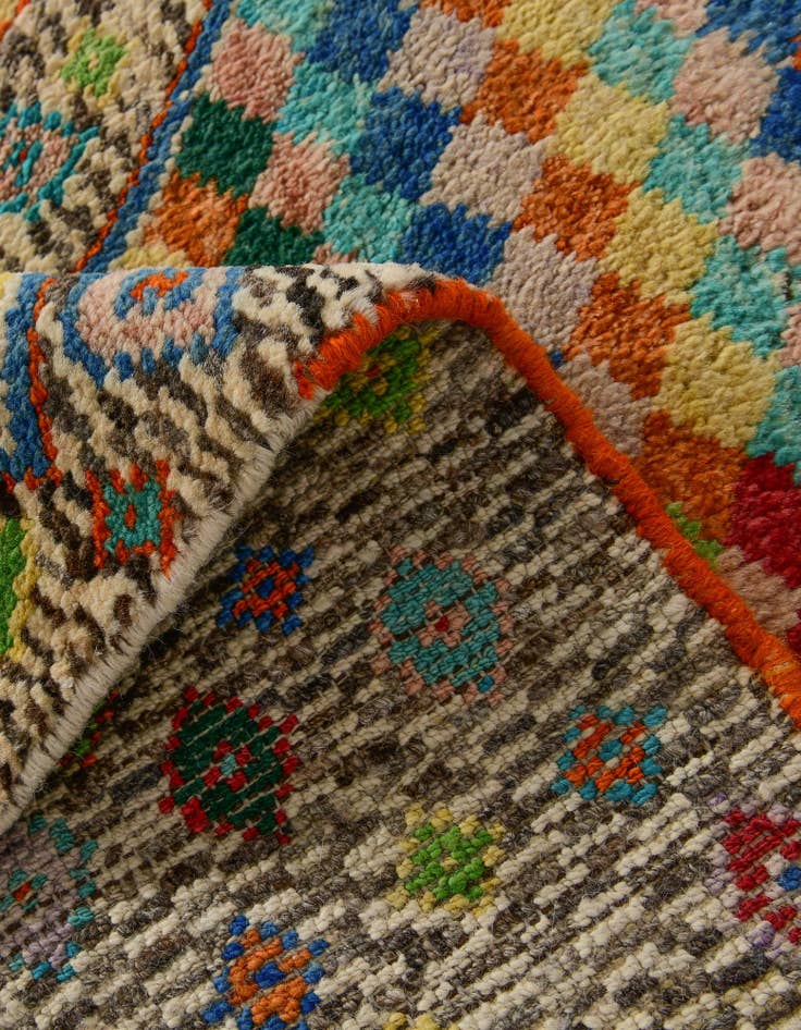 Detail image of 2' 8 x 4' 2 Hand Knotted Balouch Wool Rug