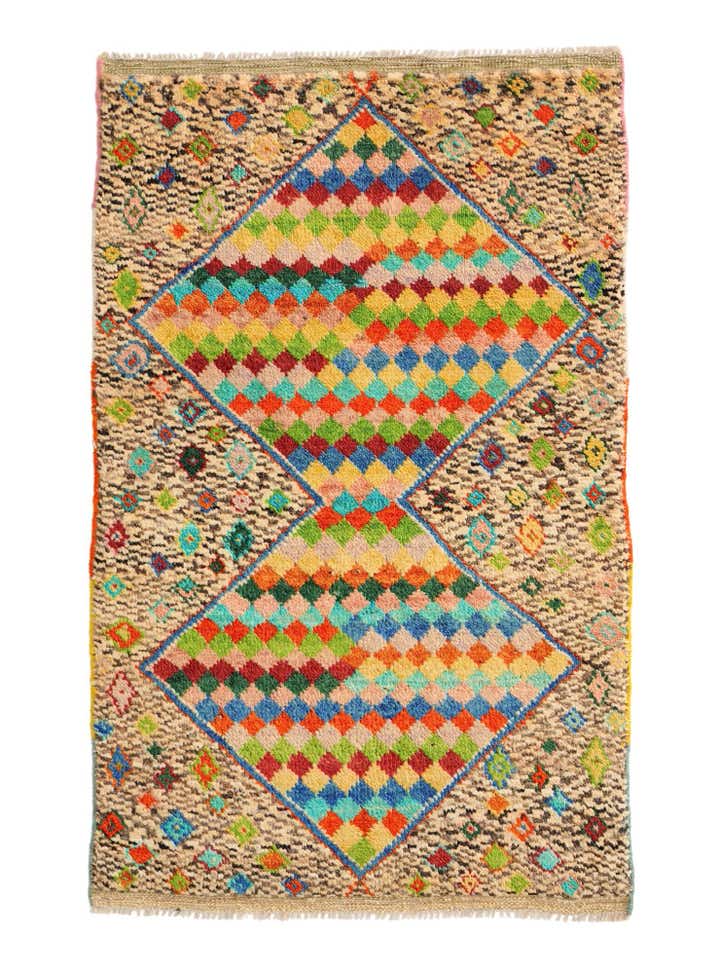 2' 8 x 4' 2 Hand Knotted Balouch Wool Rug