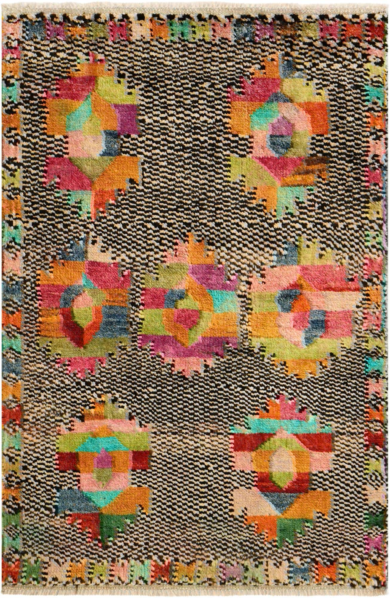 2' 8 x 4' 2 Hand Knotted Balouch Wool Rug