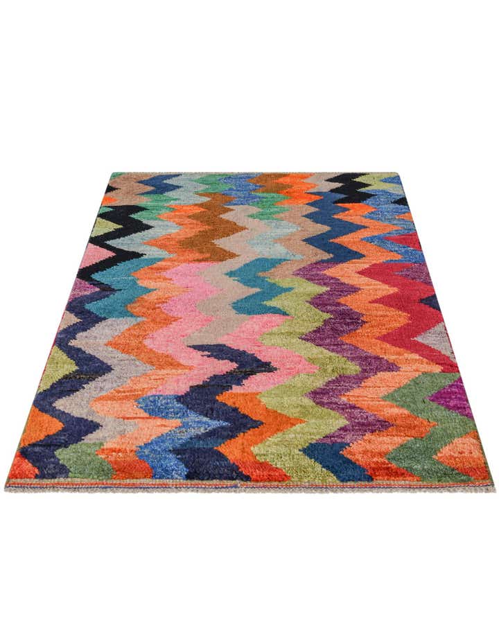 2' 8 x 4' 3 Hand Knotted Balouch Wool Rug