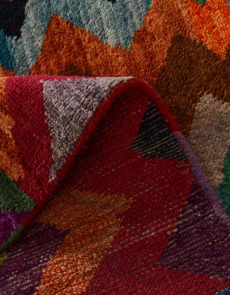 Detail image of 2' 8 x 4' 3 Hand Knotted Balouch Wool Rug