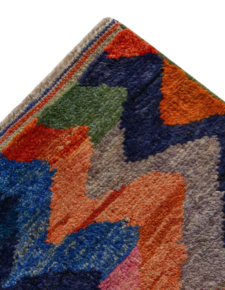 Detail image of 2' 8 x 4' 3 Hand Knotted Balouch Wool Rug