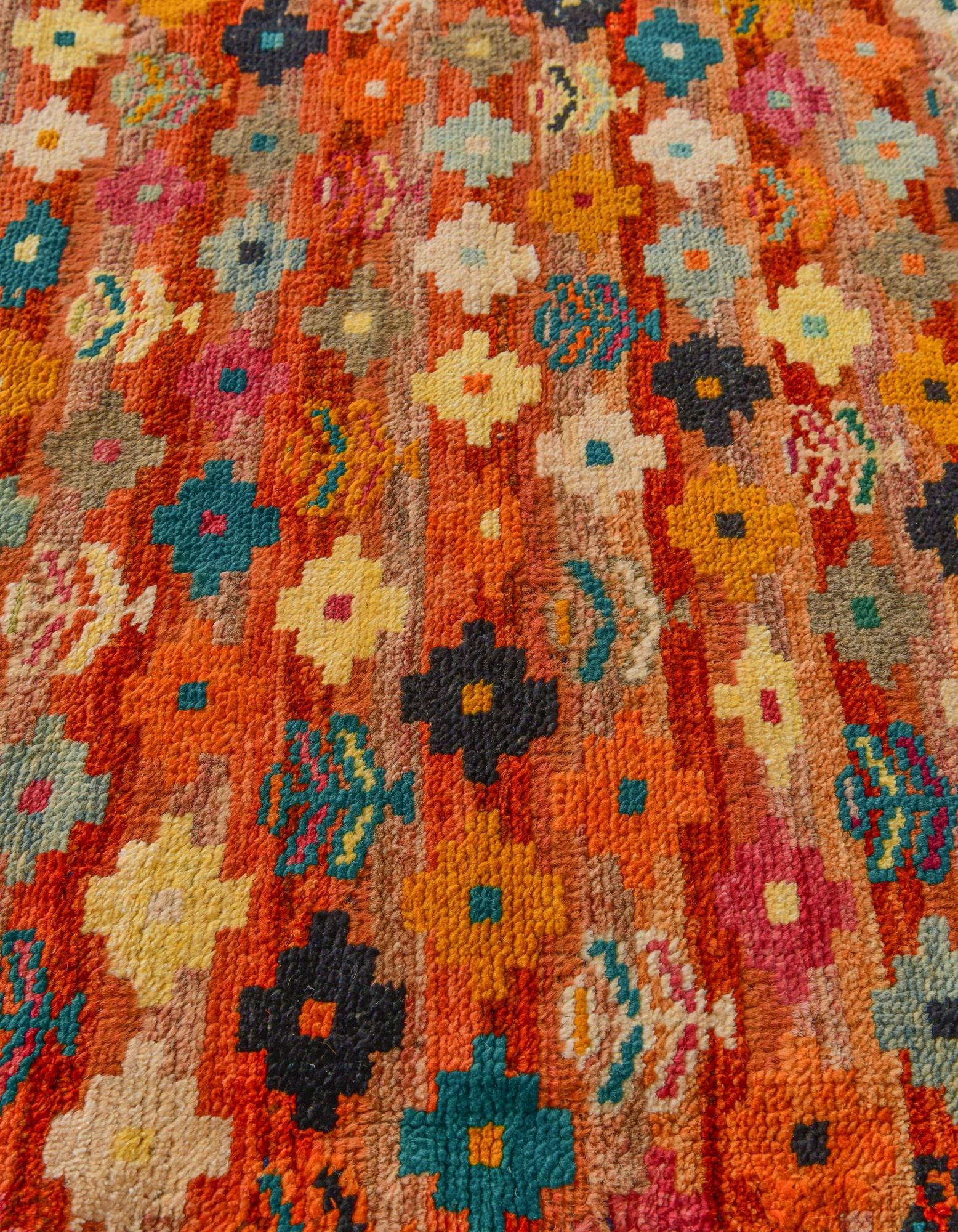 3' 2 x 4' 10 Hand Knotted Balouch Wool Rug