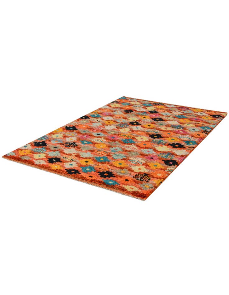 Detail image of 3' 2 x 4' 10 Hand Knotted Balouch Wool Rug