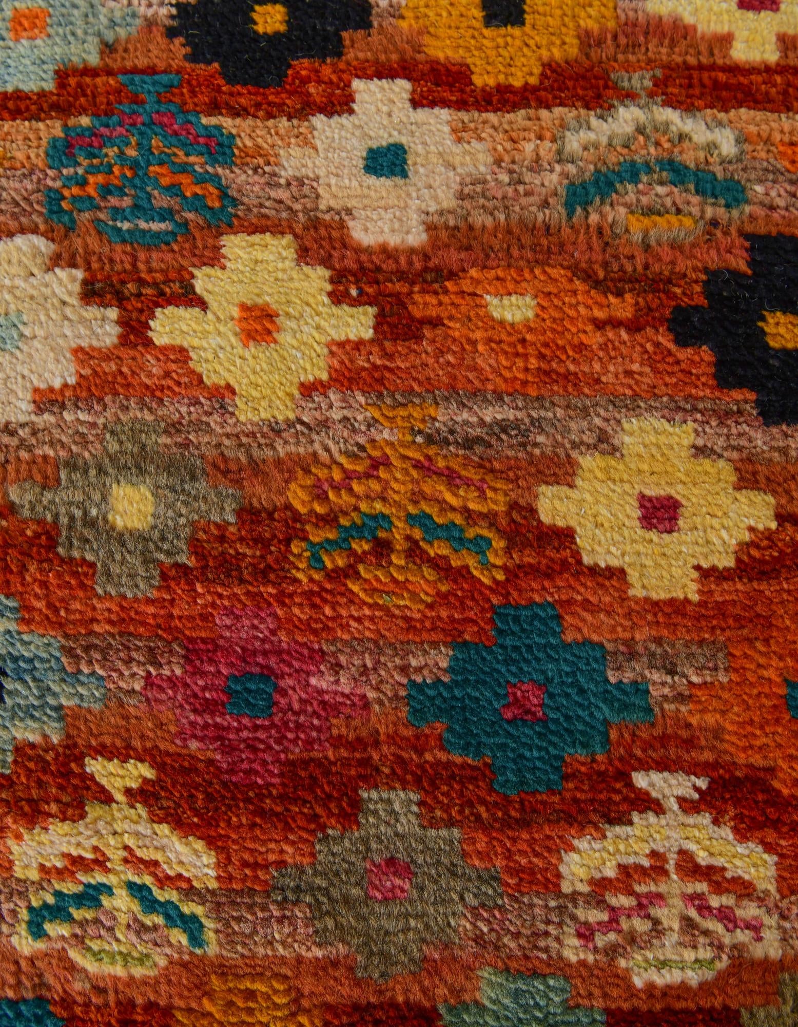 3' 2 x 4' 10 Hand Knotted Balouch Wool Rug