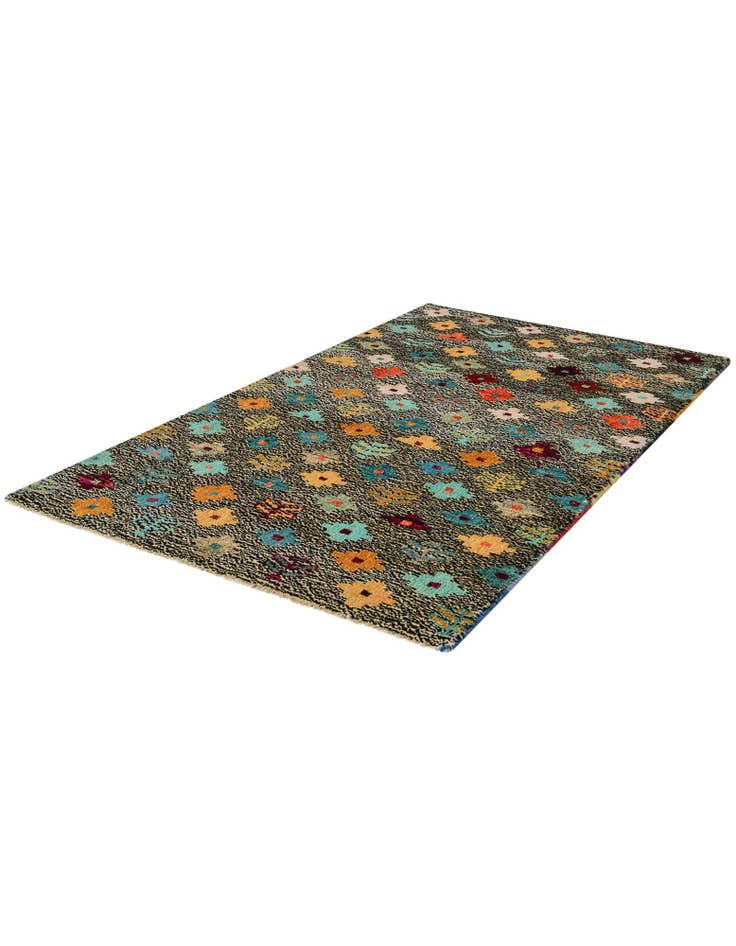 Detail image of 2' 10 x 4' 10 Hand Knotted Balouch Wool Rug
