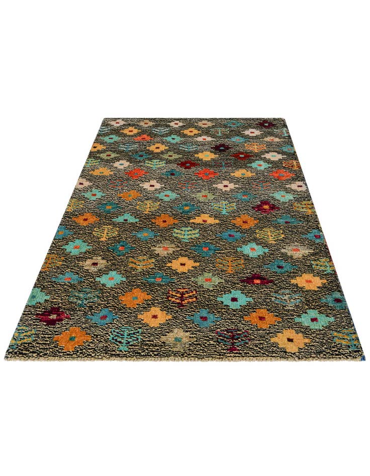Detail image of 2' 10 x 4' 10 Hand Knotted Balouch Wool Rug