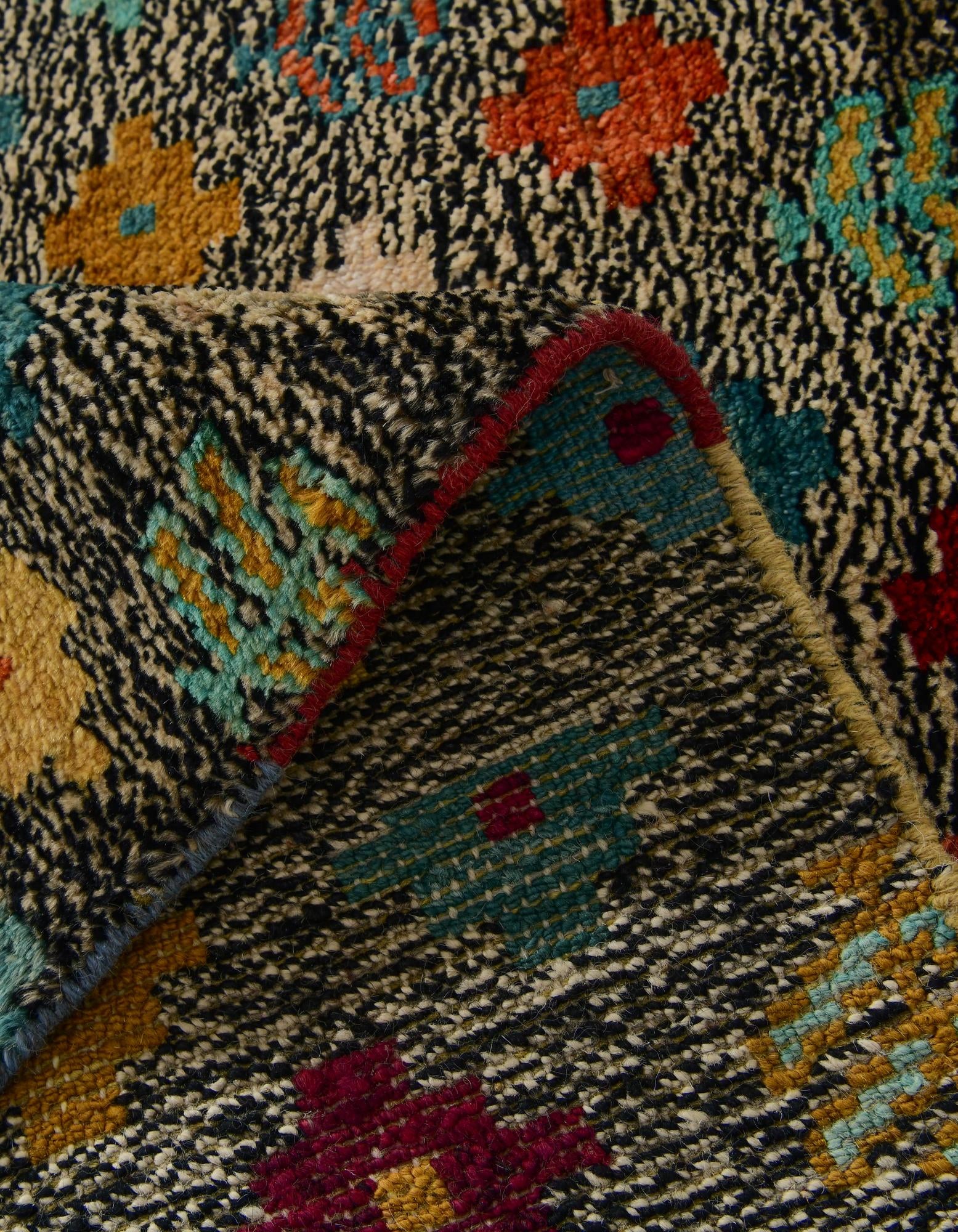 2' 10 x 4' 10 Hand Knotted Balouch Wool Rug