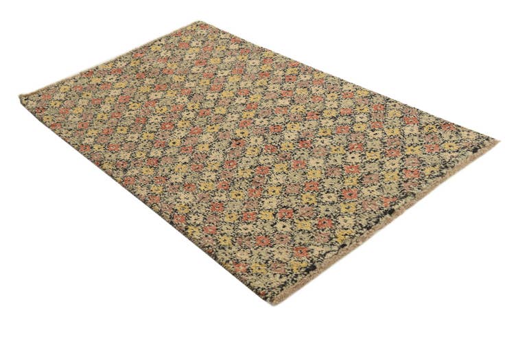 Detail image of 3' 2 x 5' 1 Hand Knotted Balouch Wool Rug