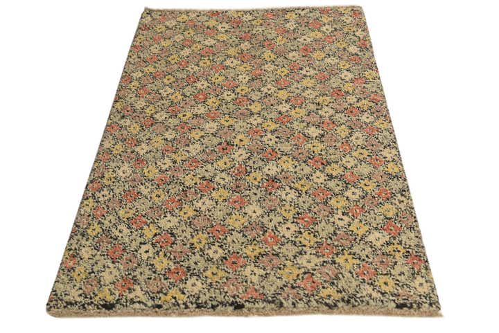 3' 2 x 5' 1 Hand Knotted Balouch Wool Rug
