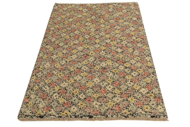 Detail image of 3' 2 x 5' 1 Hand Knotted Balouch Wool Rug