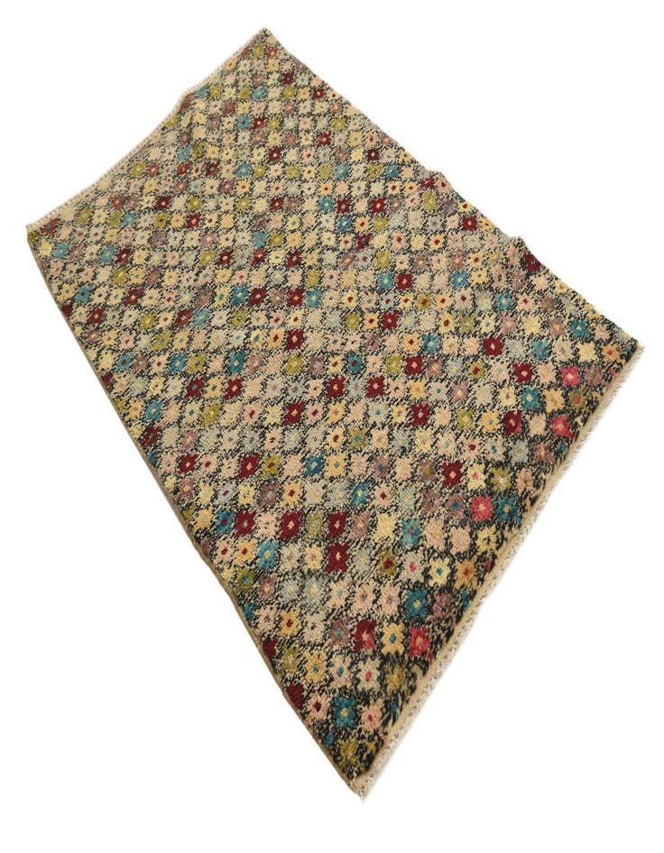 Detail image of 3' 2 x 5' 3  Hand Knotted Balouch Wool Rug