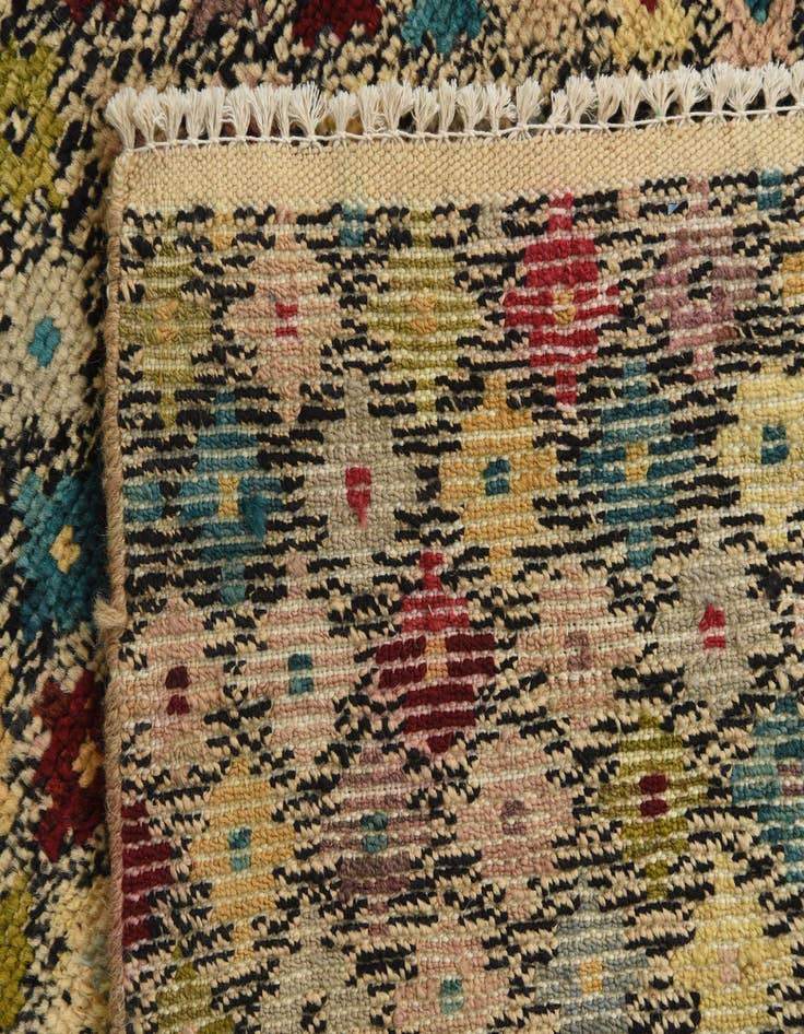 Detail image of 3' 2 x 5' 3  Hand Knotted Balouch Wool Rug