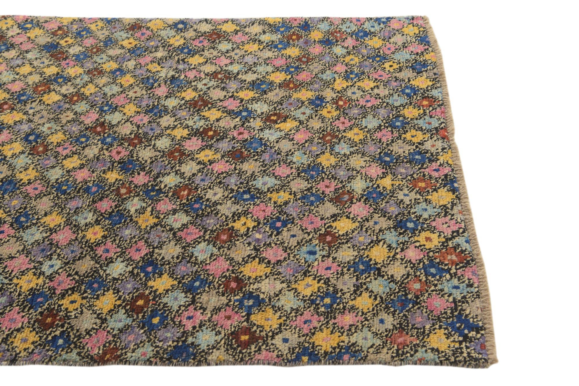 4' 1 x 5' 9 Hand Knotted Balouch Wool Rug