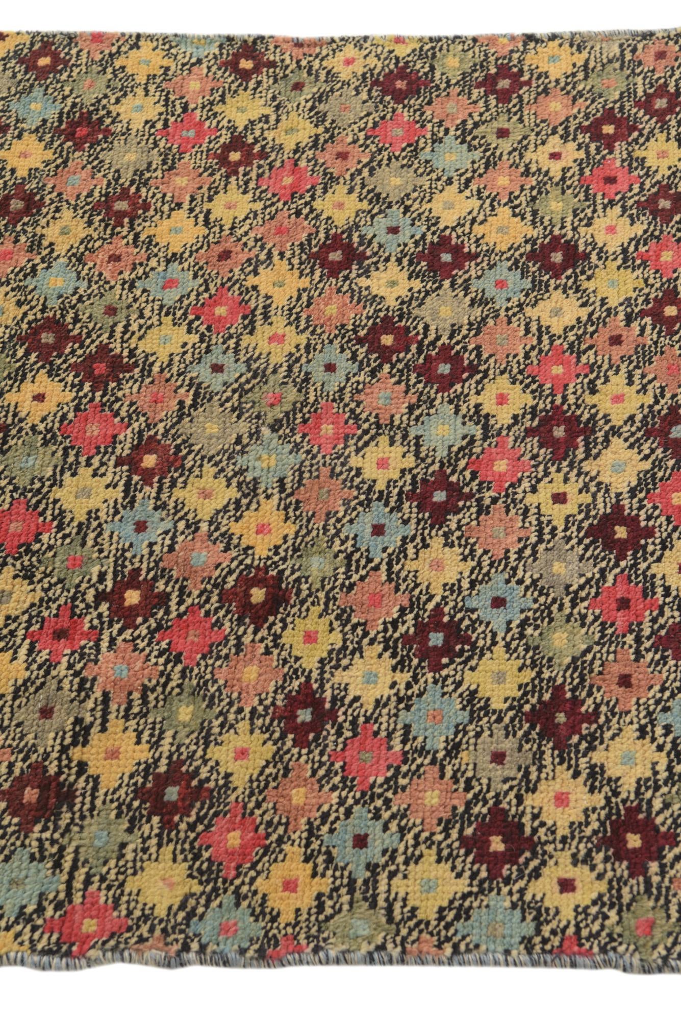 3' x 5' 3 Hand Knotted Balouch Wool Rug