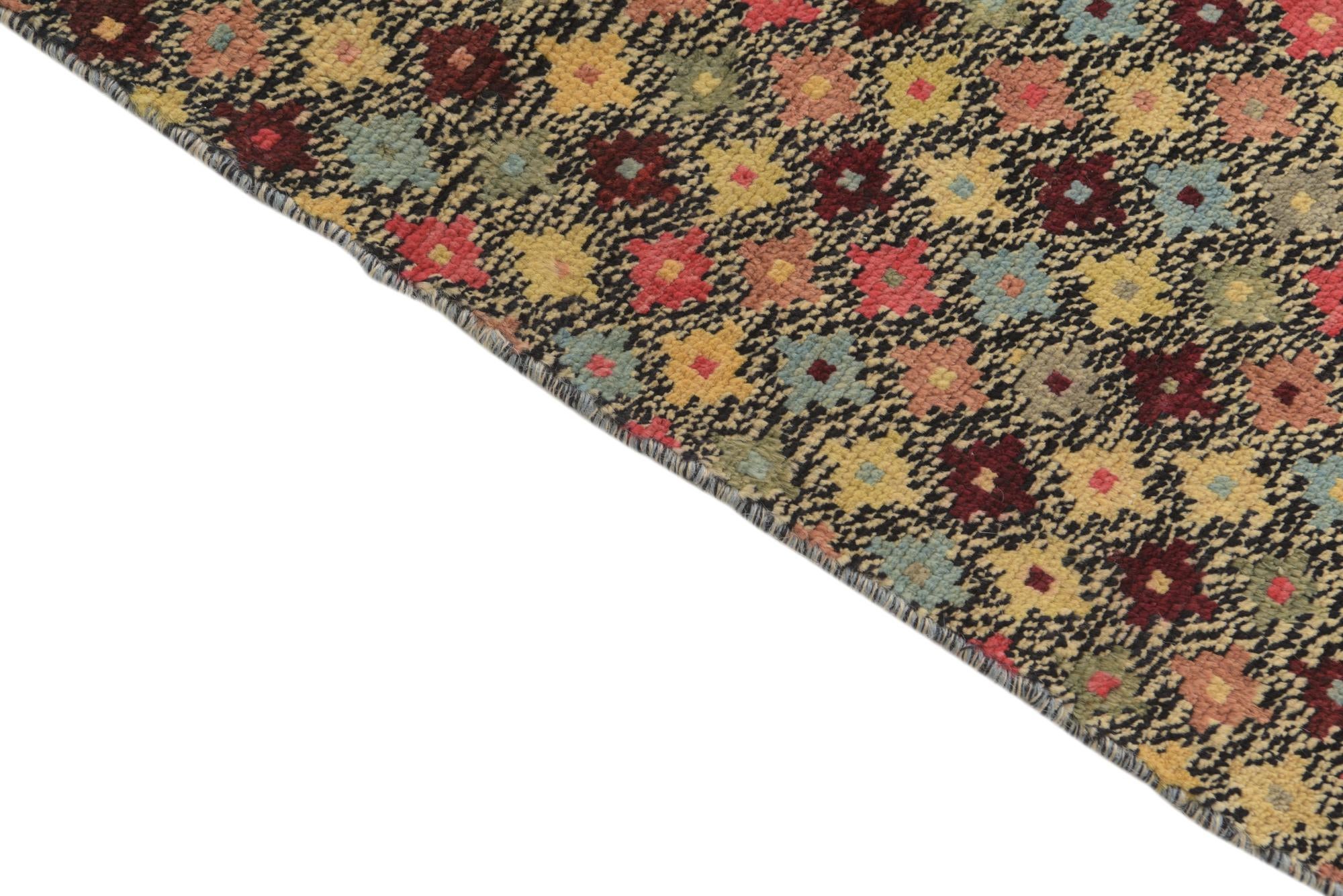 3' x 5' 3 Hand Knotted Balouch Wool Rug