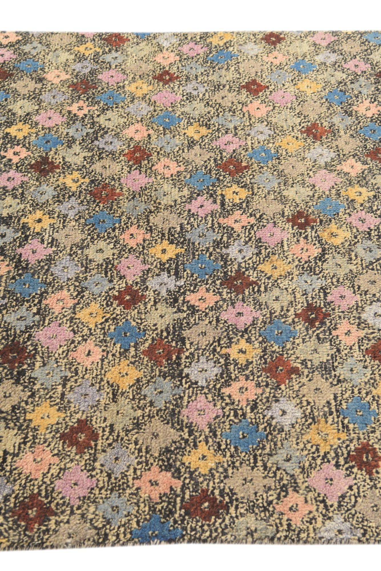 4' 2 x 6' Hand Knotted Balouch Wool Rug