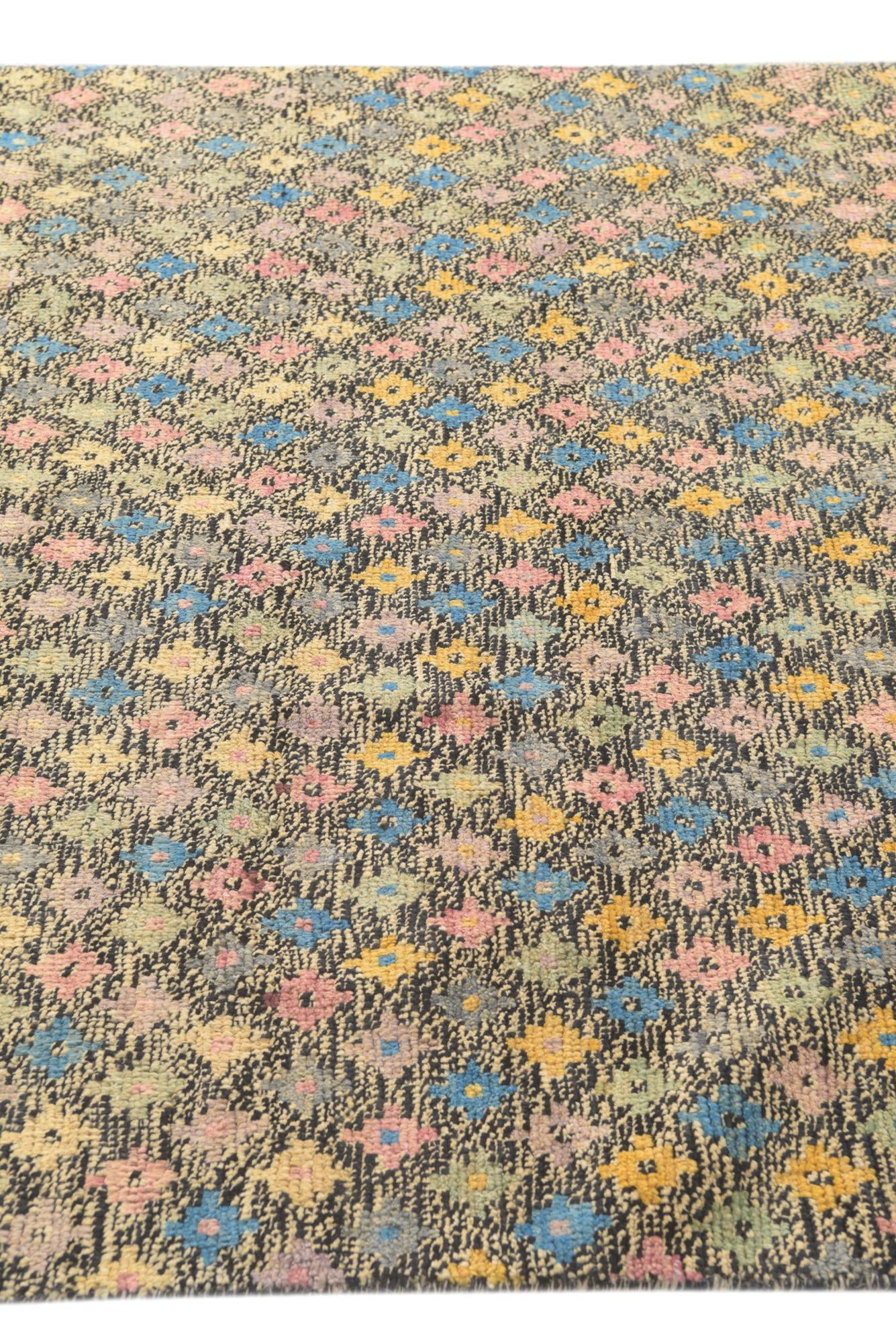 5' 6 x 8' 5 Hand Knotted Balouch Wool Rug
