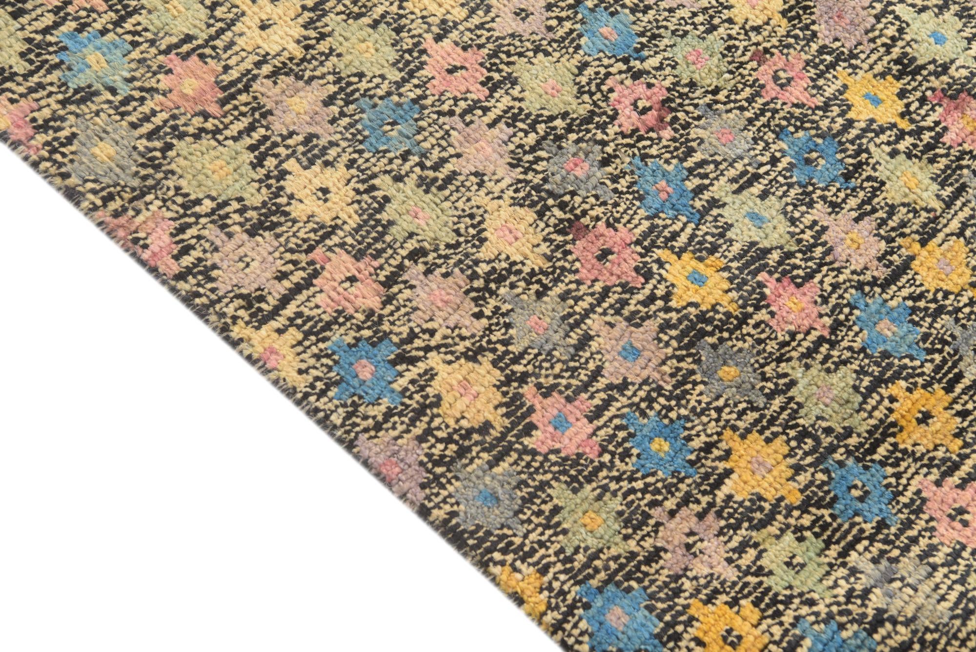 5' 6 x 8' 5 Hand Knotted Balouch Wool Rug