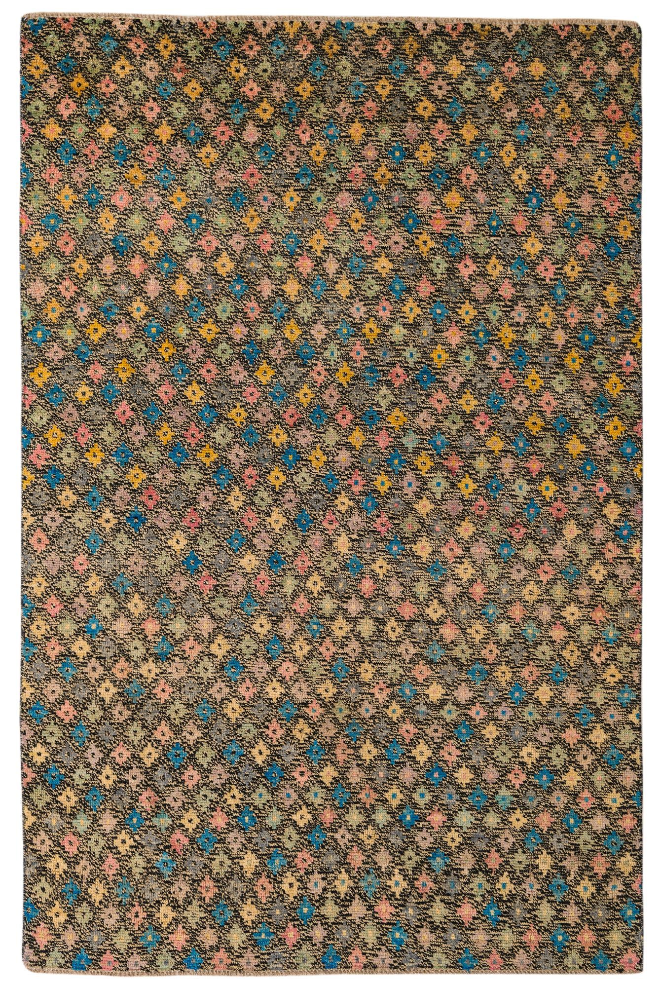 5' 6 x 8' 5 Hand Knotted Balouch Wool Rug