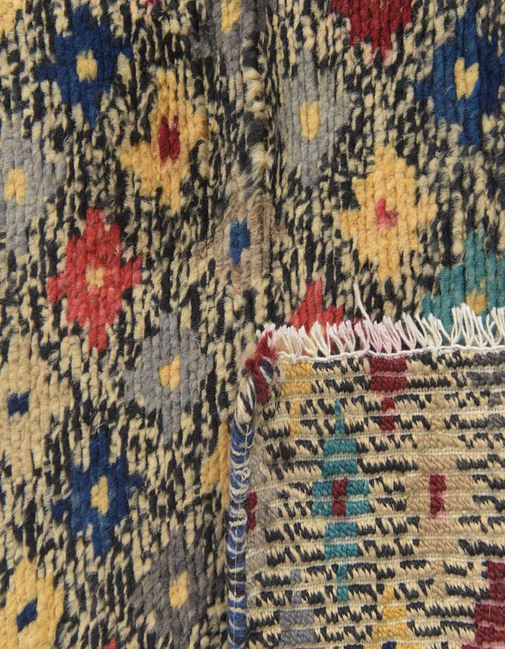 Detail image of 3' 8 x 6'  Hand Knotted Balouch Wool Rug