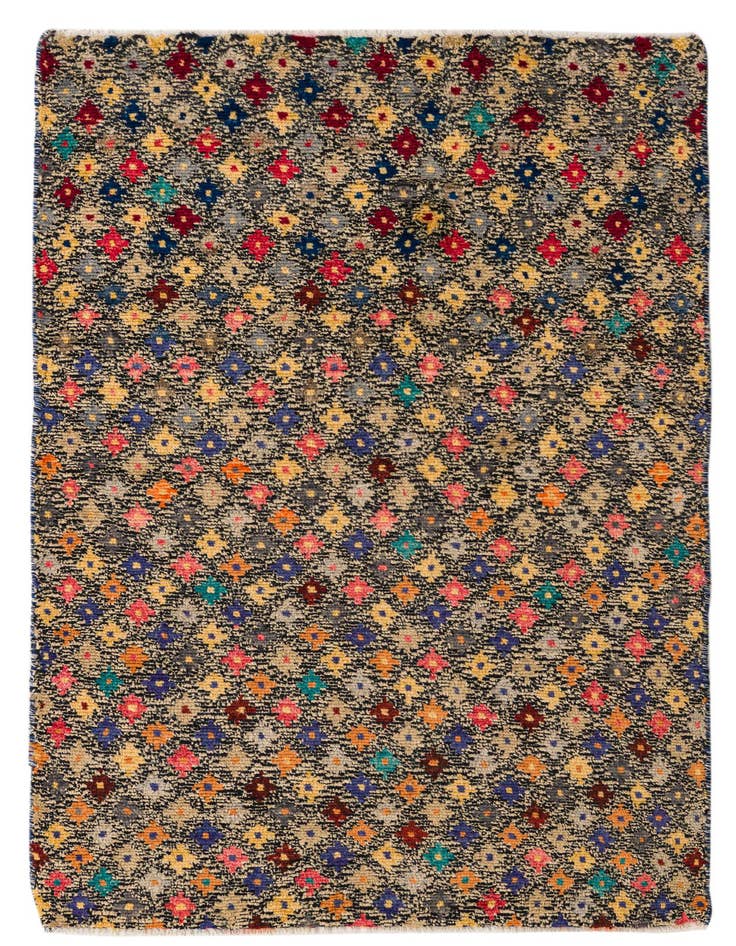Detail image of 3' 8 x 6' Hand Knotted Balouch Wool Rug