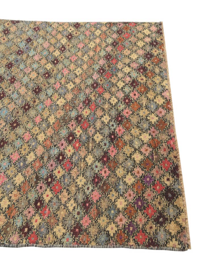 Detail image of 4' 1 x 6' 3  Hand Knotted Balouch Wool Rug
