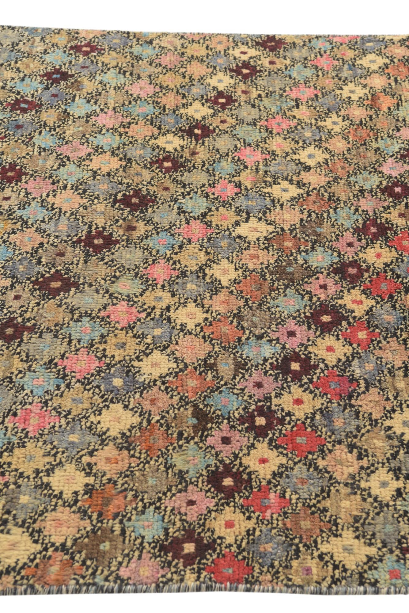 4' 1 x 6' 3 Hand Knotted Balouch Wool Rug