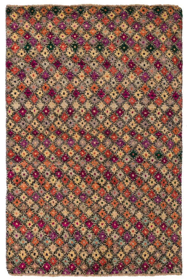 Detail image of 4' 3 x 6' 4 Hand Knotted Balouch Wool Rug