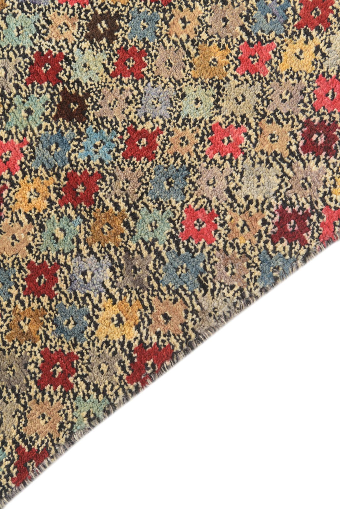3' x 5' 4 Hand Knotted Balouch Wool Rug