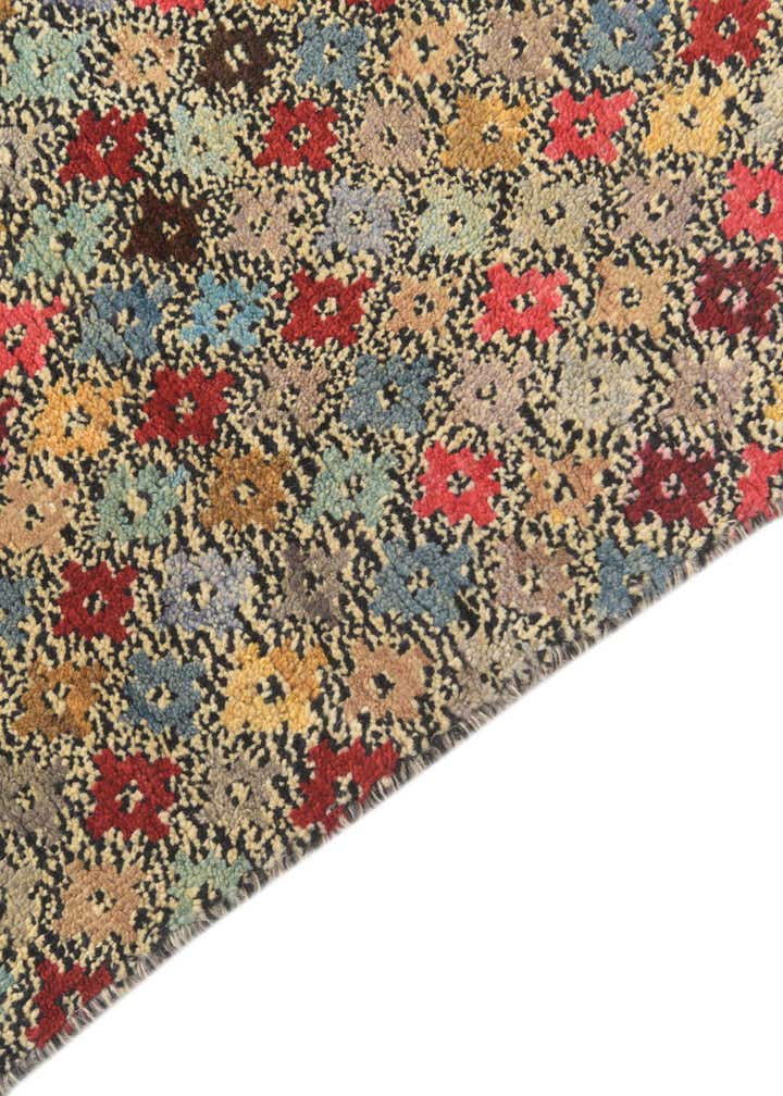 3' x 5' 4 Hand Knotted Balouch Wool Rug