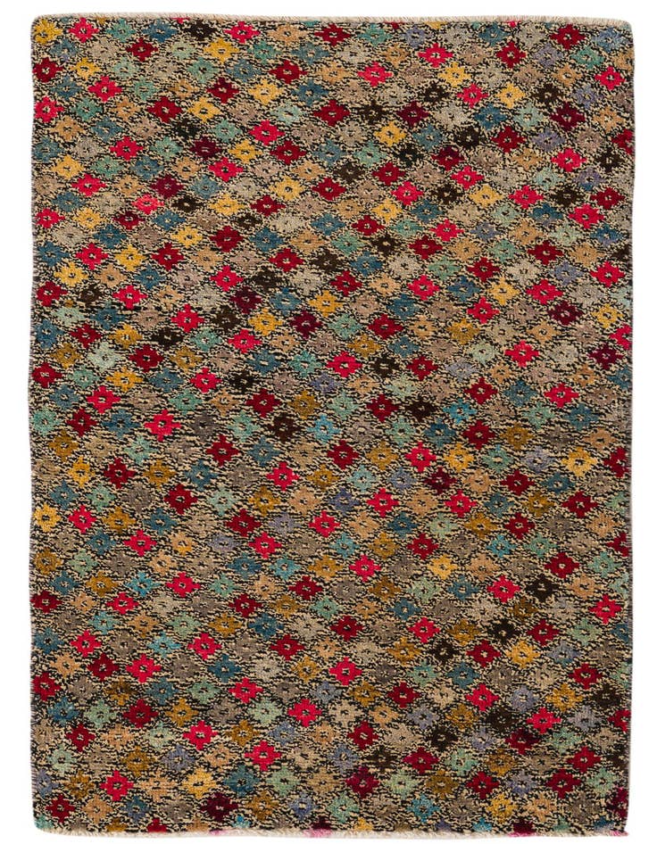 Detail image of 3' x 5' 4 Hand Knotted Balouch Wool Rug