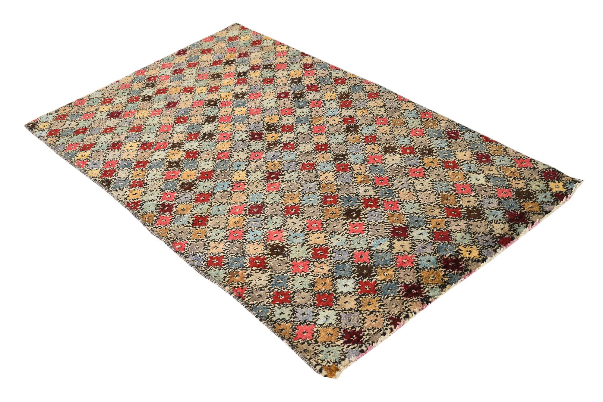 3' 1 x 5' 3 Hand Knotted Balouch Wool Rug