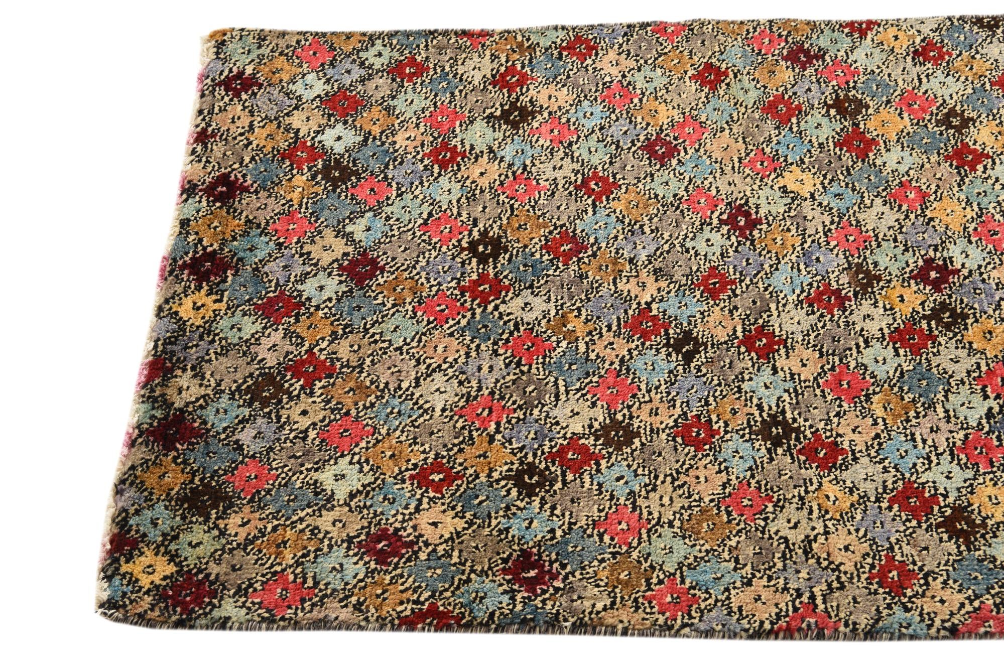 3' 1 x 5' 3 Hand Knotted Balouch Wool Rug