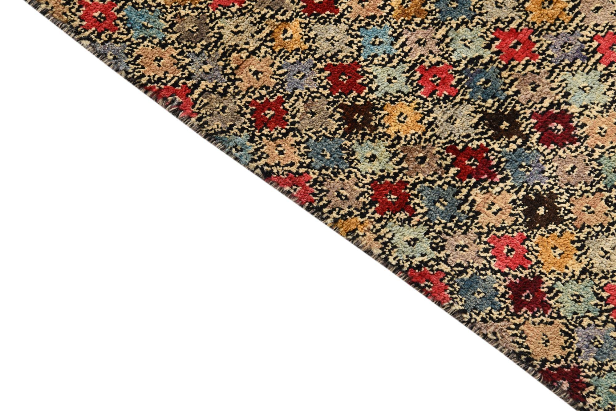 3' 1 x 5' 3 Hand Knotted Balouch Wool Rug