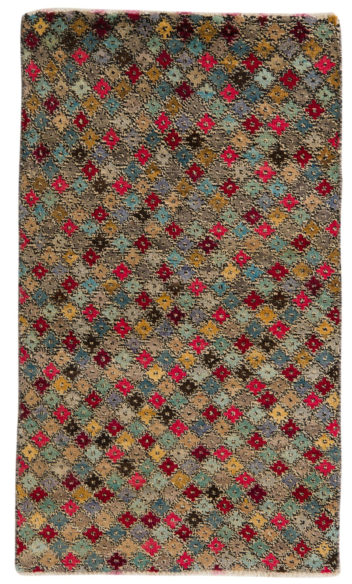 3' 1 x 5' 3 Hand Knotted Balouch Wool Rug