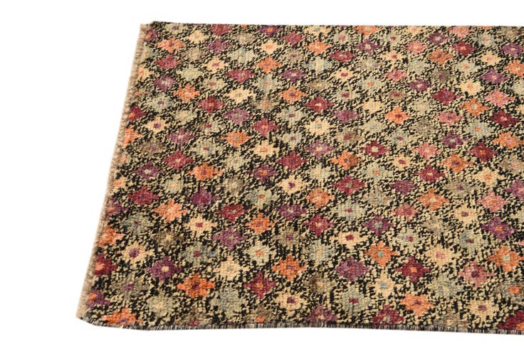 Detail image of 2' 9 x 4' Hand Knotted Balouch Wool Rug