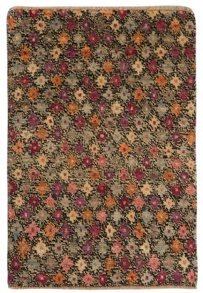 Detail image of 2' 9 x 4' Hand Knotted Balouch Wool Rug