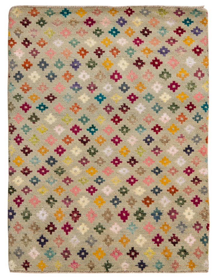 Detail image of 3' 1 x 5' 3 Hand Knotted Balouch Rug