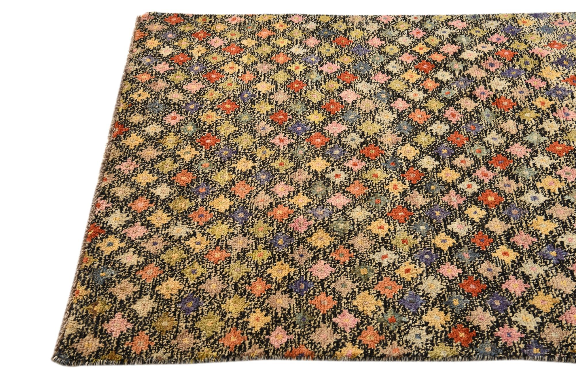 4' x 6' 1 Hand Knotted Balouch Wool Rug