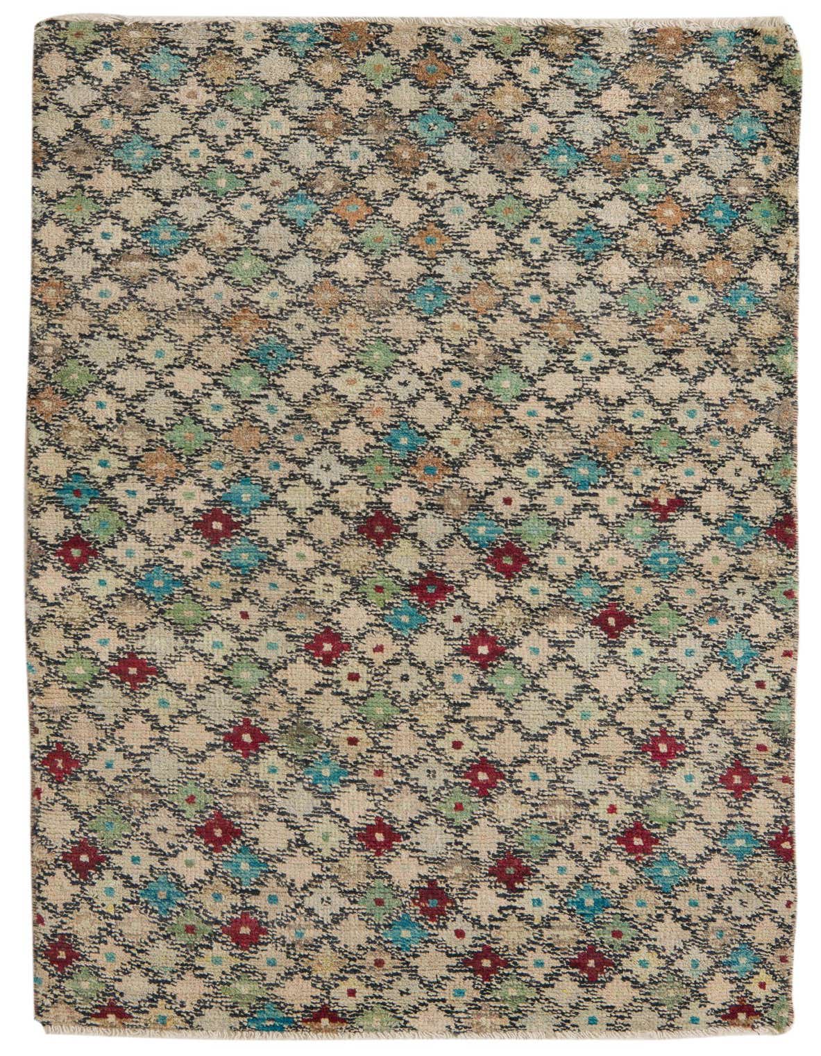 3' x 5' 3 Hand Knotted Balouch Wool Rug